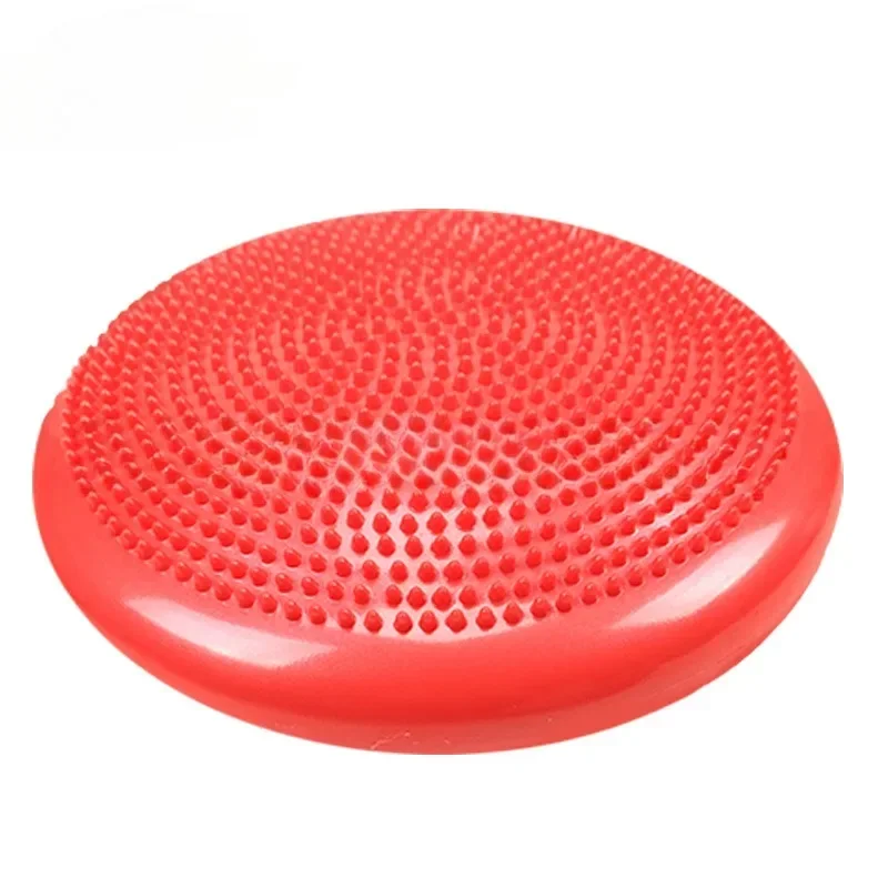 Inflatable Yoga Massage Ball, Durable Universal  Sports  Gym  Fitness  Wobble Stability  Balance Disc  Cushion Mats 33cm