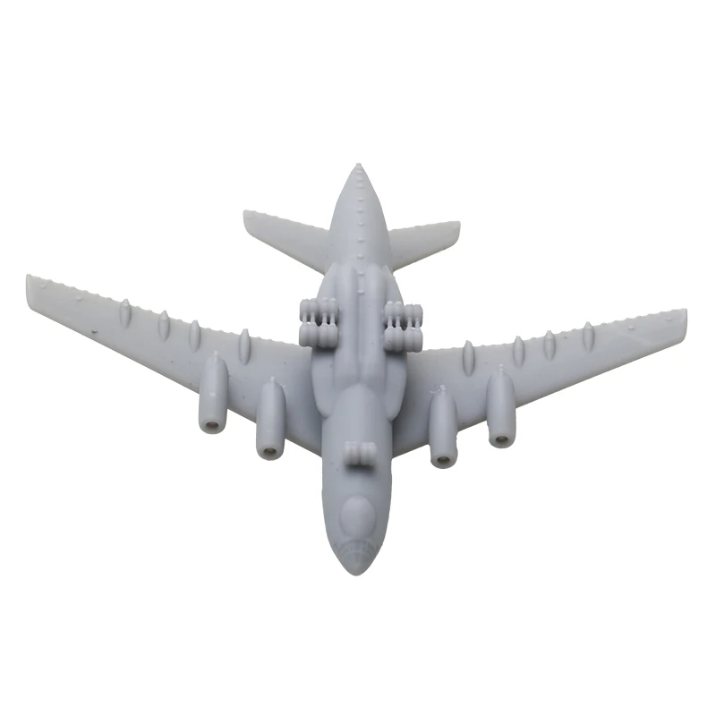 1PCS Russian IL-76 Candid Strategy Transport Toys Aeroplane Heavy Carrier Aircraft Mould 1/700 1/400 1/350 Scale for DIY Model