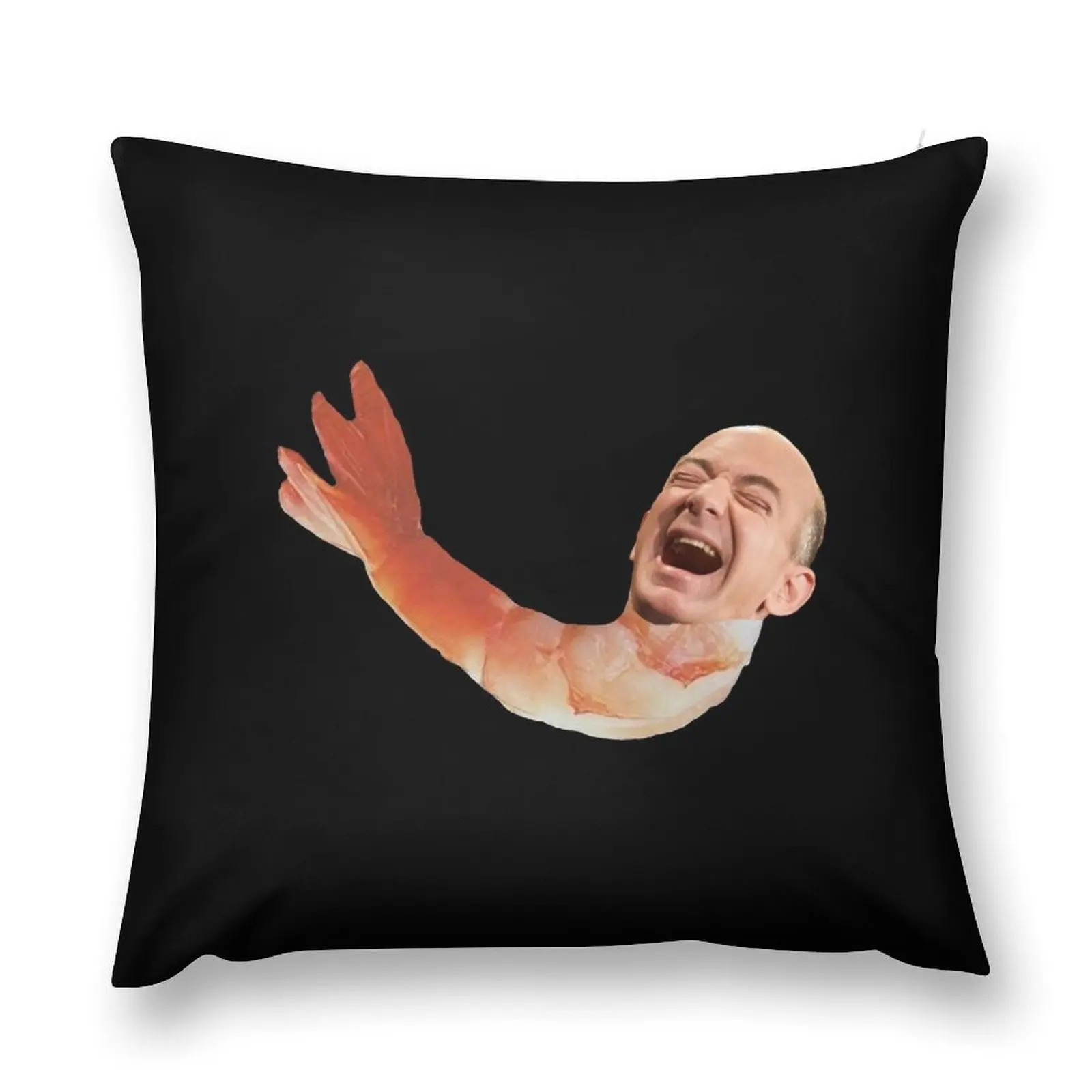 

Jeff Bezos Shrimp Throw Pillow Pillow Case Christmas Decorative Pillow Covers For Sofa