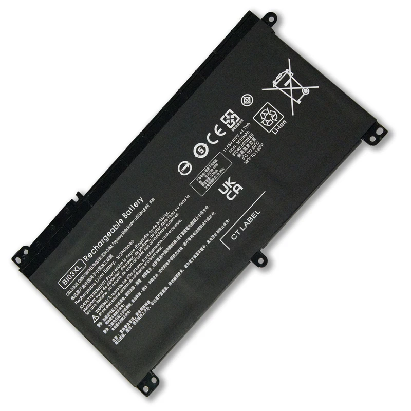 BI03XL ON03XL Laptop Battery for HP Pavilion X360 13-U114TU 13-U142TU TPN-W118/Q183 HSTNN-UB6W HSTNN-LB7P 11.55V 41.7Wh/3615mAh