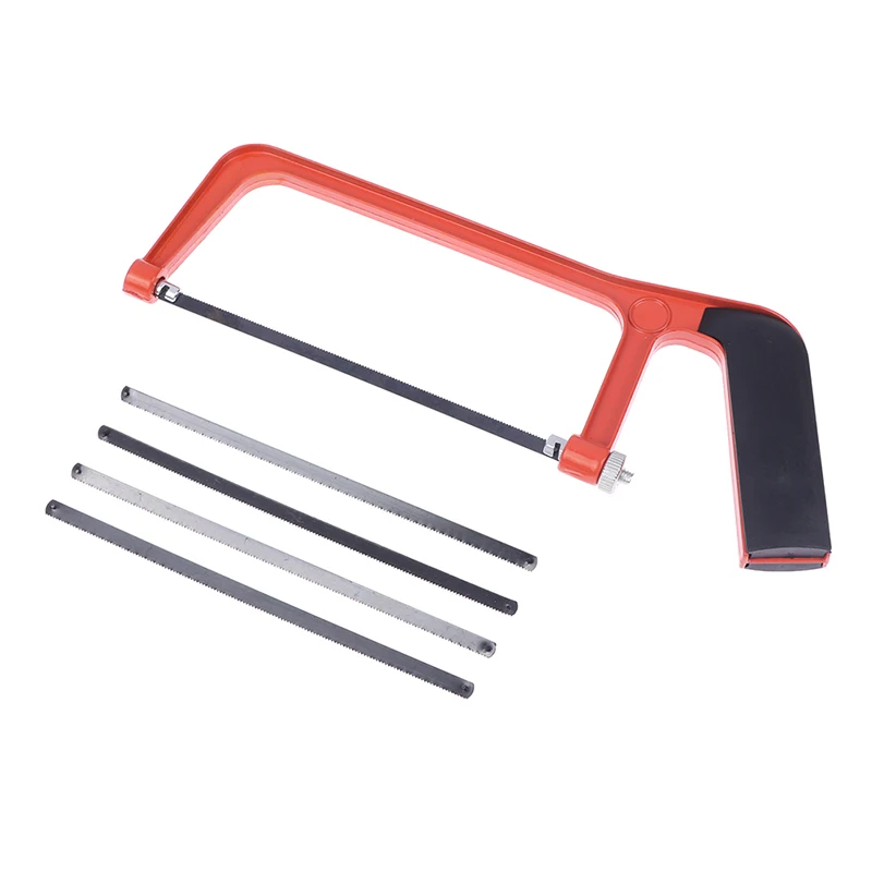 6 Inch Mini Hacksaw Home Small Hand Saw Adjustable Woodworking Saw With 150mm Saw Blade Cutting Wood And Metal