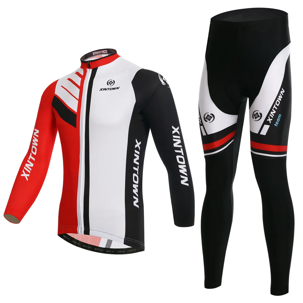 Cycling Sets Long Clothes Men's Clothing Sleeve Set Jersey Uniforms Pants Uniform Summer Man Padding Bike Breathable Bicycle Bib