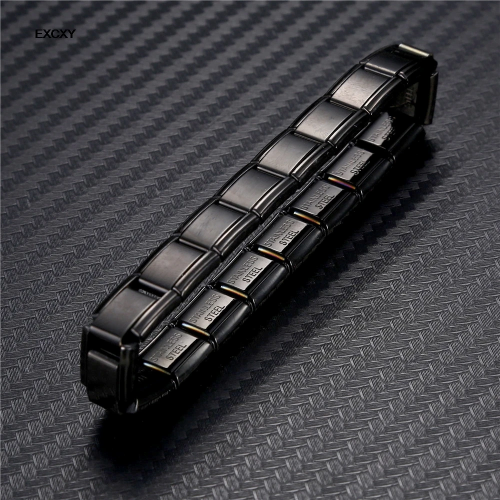 9 mm Wide Stainless Steel Bracelets Simple Trendy Style Daily Wear Silver-Color Charm Bracelet For Women On Party Unisex Style