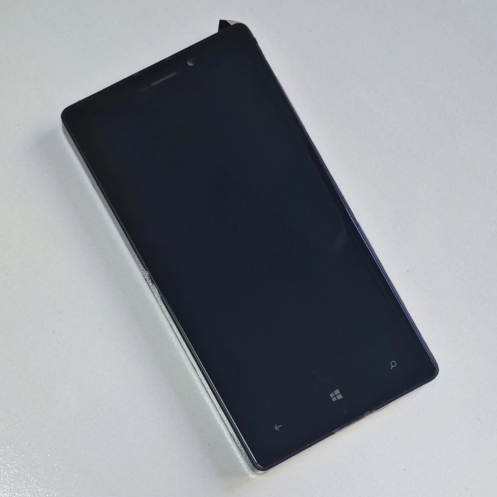 5.0 "original amoled display lcd para nokia lumia 930 RM-1045 lcd tela de toque com quadro digitador assembléia para nokia 930 lcd