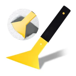 Long Handle Ice Scraper Plastic Car Windshield Snow Removal Shovel Mini Ice Squeegee Window Tint Squeegee Glass Cleaning Tool