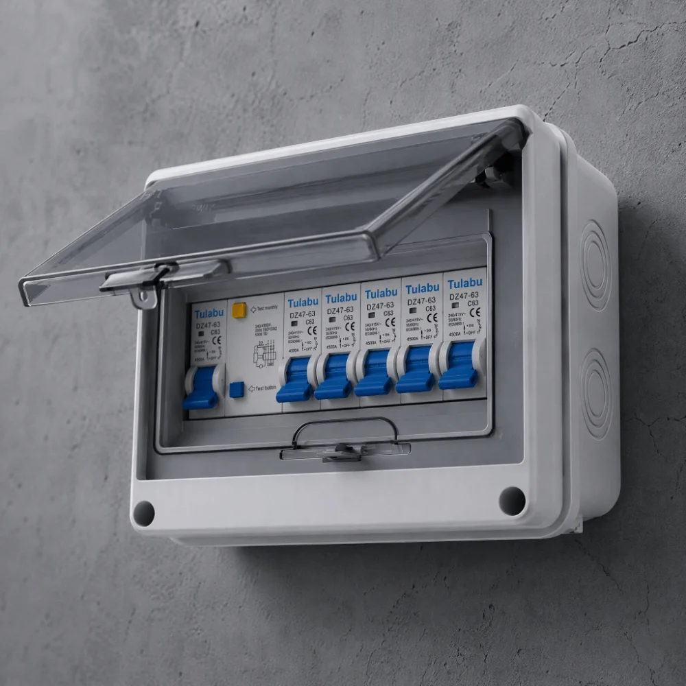 Heavy Duty IP65 Electrical Junction Box Waterproof Plastic Distribution Box ABS Plastic Dustproof Switch Box Power Distribution
