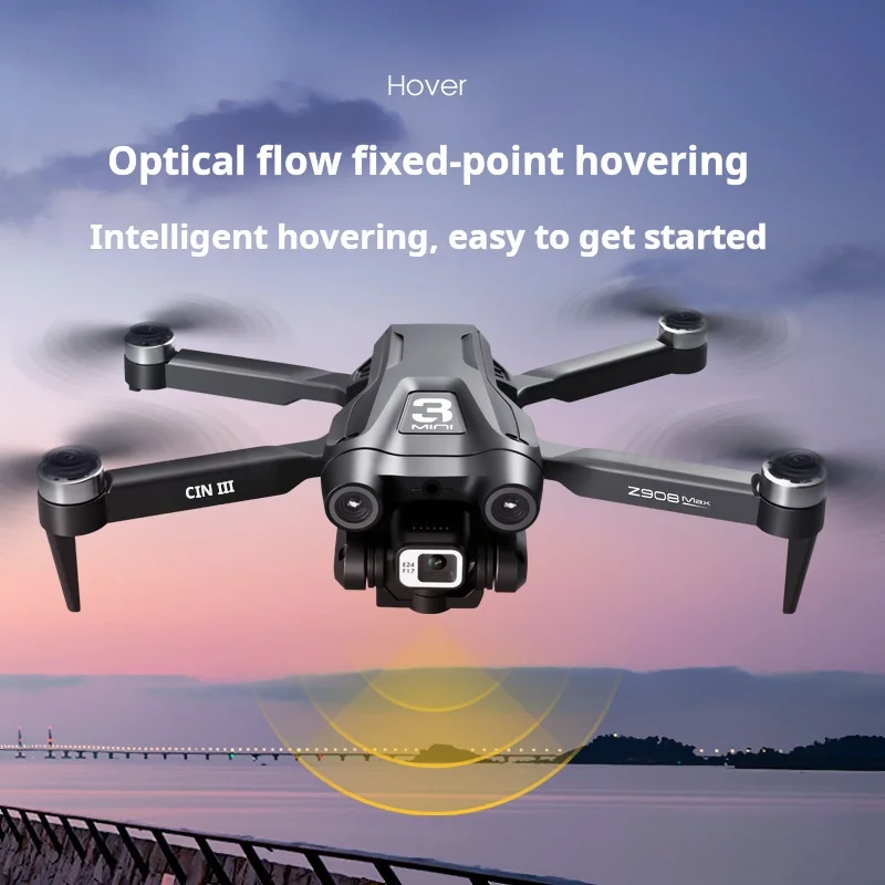 Z908 Pro Max Drone Brushless Motor 8K Optical Flow positioning HD Aerial FPV Obstacle Avoidance Quadrotors