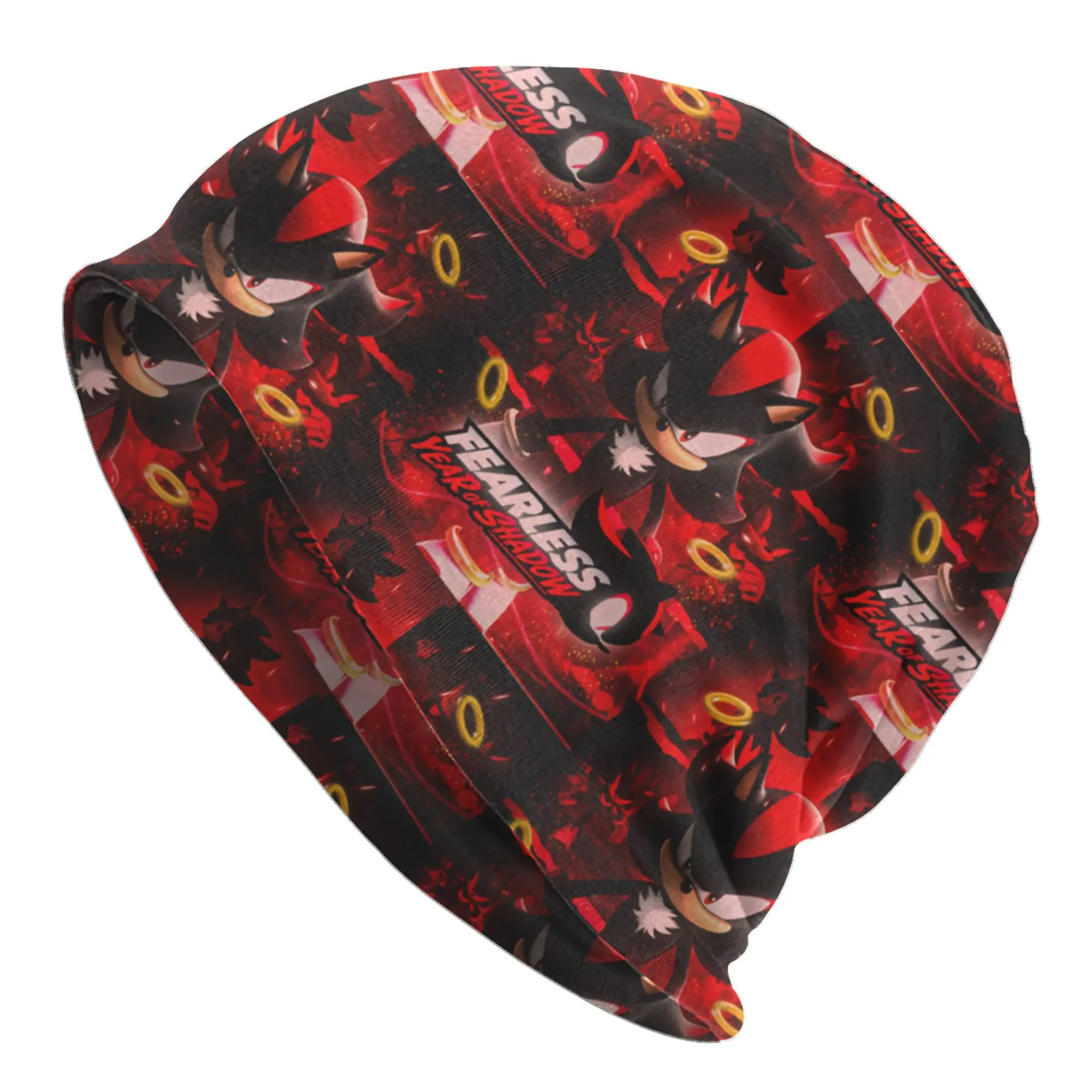 Cartoon  H-Hedgehogg S-Shadow Bonnet Hat Knitted Hat Men Women Hip Hop Unisex Adult Game Winter Warm Skullies Beanies Caps