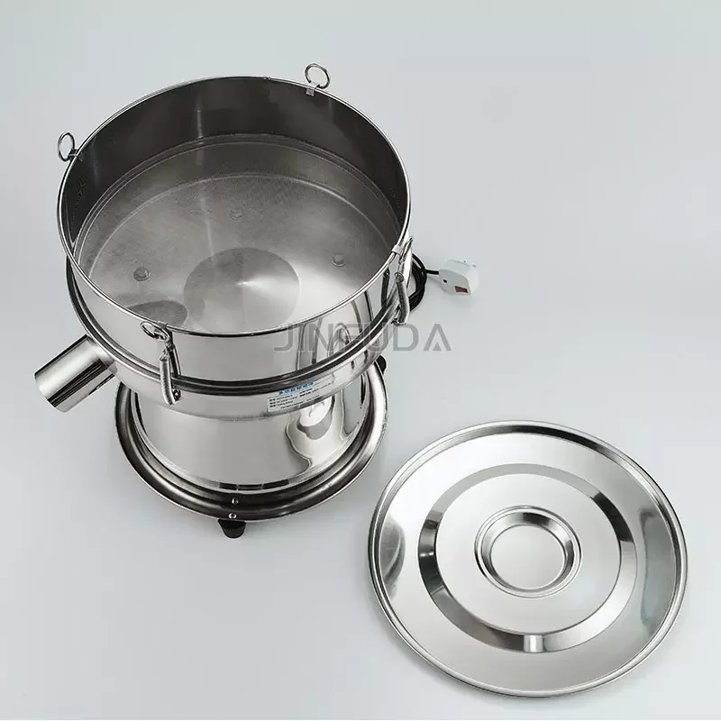 High-Efficiency Fine Powder Mesh Vibrating Sieve, Juice Liquid Sifter, Flour Sieving Machine