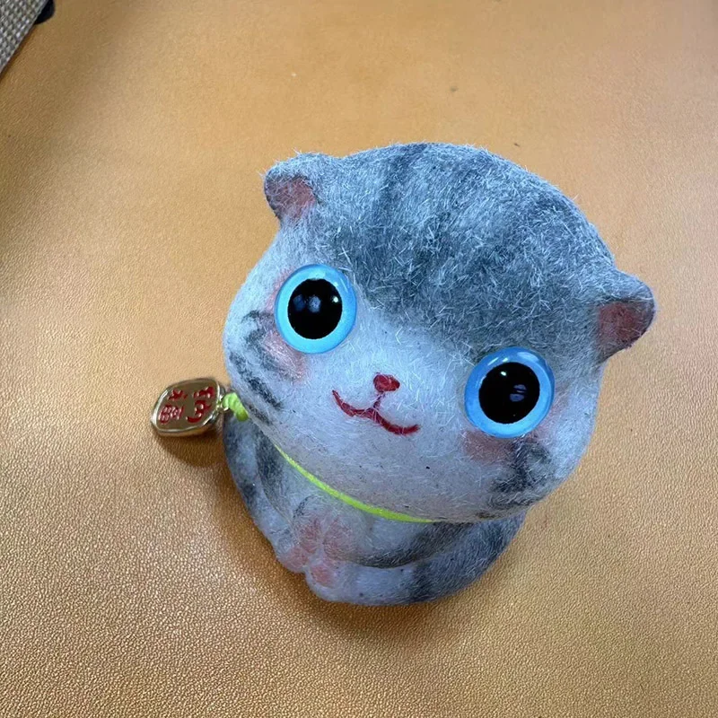 5Inch Mini Reborn Doll Cat Touch Soft Solid Full Silicone Body Children Toys