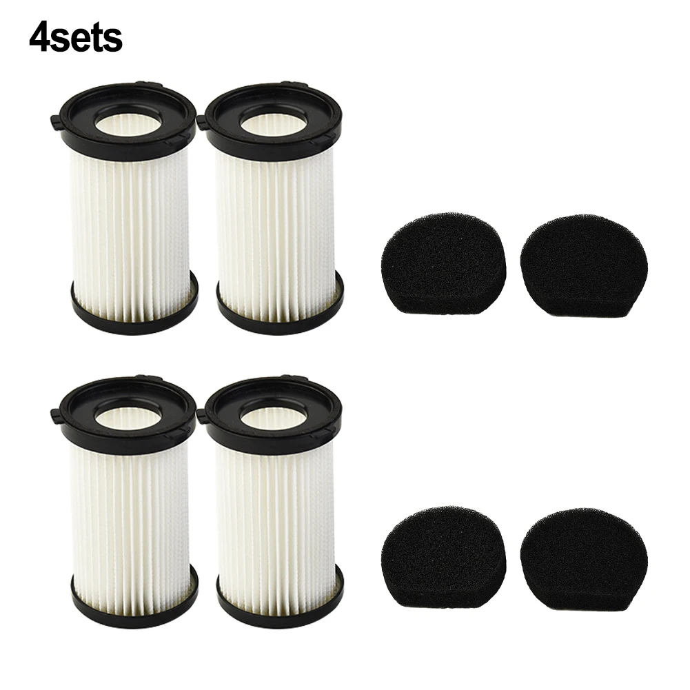 4Pcs Filters Set For Cecotec For Conga Thunderbrush 520/550/560 E For Handyforce 2761 2759 Vacuum Cleaner Filters&Sponges Kit