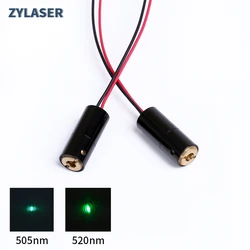 505nm 520nm Green Dot Laser 1mW 5mW 10mW 20mW 30mW Dot Laser Diode Module Industrial Grade ACC Driver