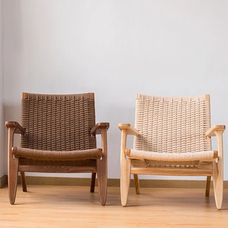 

Accent Chair Velvet Upholstered Living Room Lounge Modern Comfortable Bedroom Chair Cane Minimalist Silla Balcony Furniture