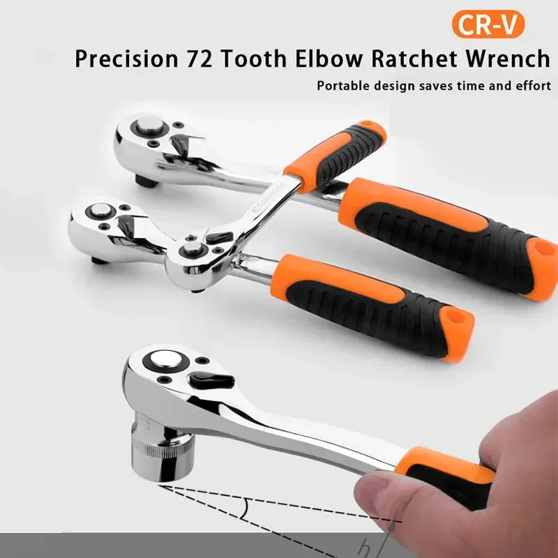 

NEW Electric Auto Repair Socket Wrench Set Combination Repair Sleeve Ratchet Car Special Tools Daquan Multi-function Toolbox