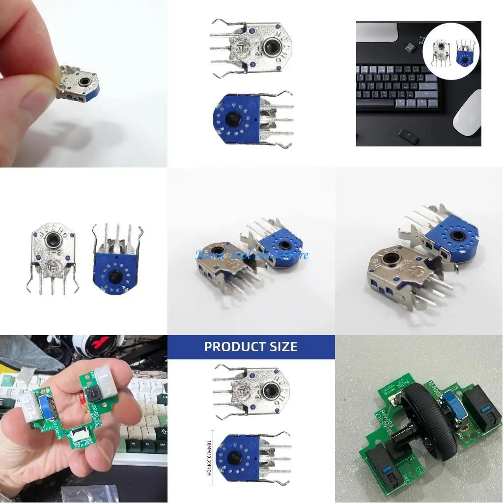 

H37F Smooth Operations HUANO 8mm Blue Cores Encoders for Wireless Mouse Metal Gear