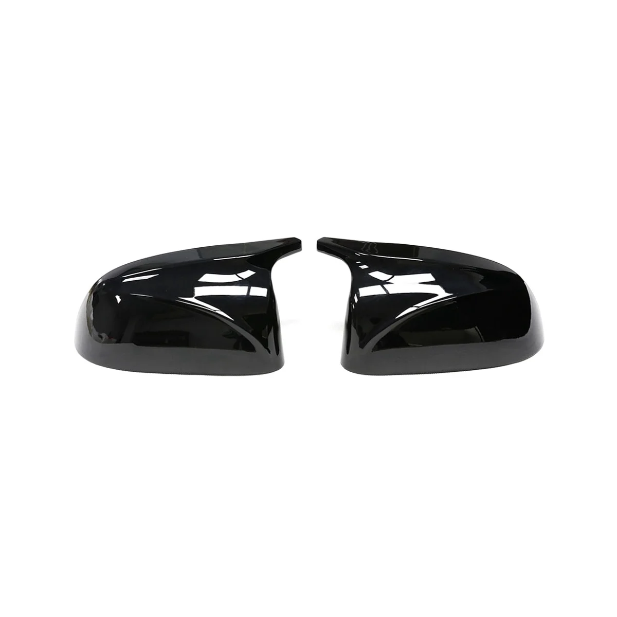 Car Side Rearview Mirror Caps M3 Style Mirror Cover for BMW X3 G01 X4 G02 X5 G05 2018-2022 Black Accessories