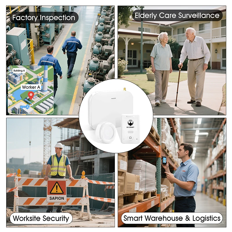 3 كجم طويلة المدى انخفاض استهلاك الطاقة Lorawan شارة شخصية في الوقت الحقيقي لتحديد المواقع بلوتوث Lora المقتفي Ble Beacon بطاقة