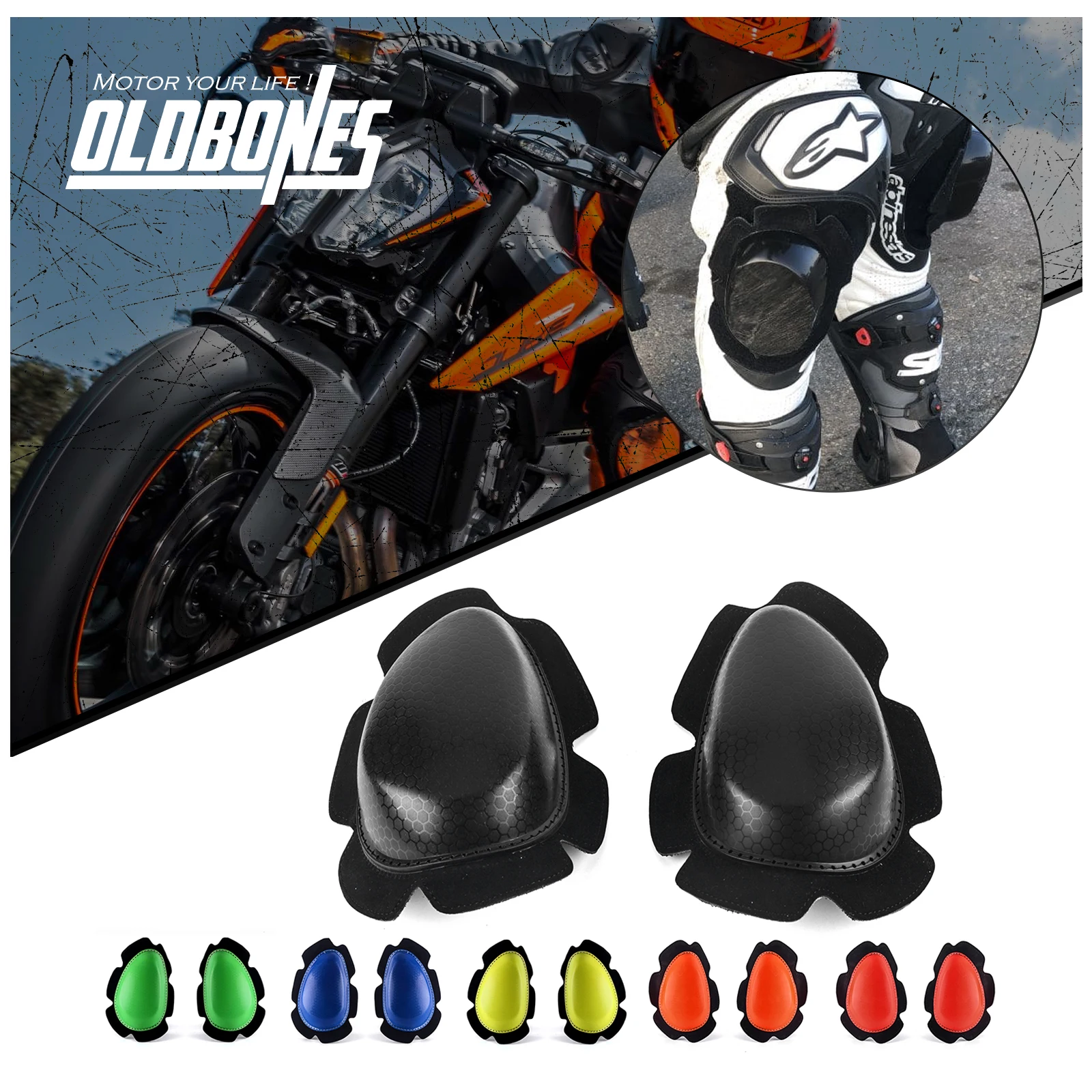 

Universal Motorcycle Accessories Moto Sports Protective Gears Kneepad Knee Pads Sliders Protector Motorcycle Racing Kneepad