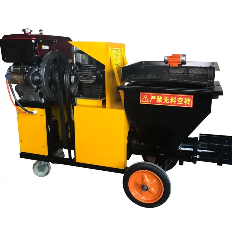 for Diesel Shotcrete Machine Plaster Portable Air Compressor Cement Mortar Spraying Machine