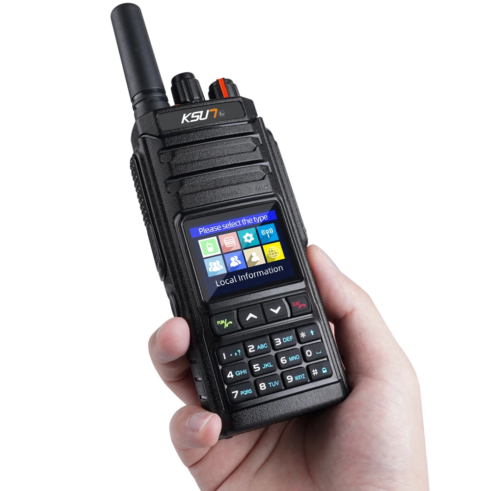 

KSUN CT82 POC Global Platform Dual Sim Card Smartphone Encrypted Explosion Proof Radio Walkie Talkie for Natural Gas Coal Mines