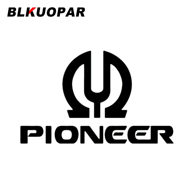 BLKUOPAR Pioneer Car Sticker Scratch-proof Sunscreen Creative Original Waterproof Decals Personality Die Cut ATV Car Styling