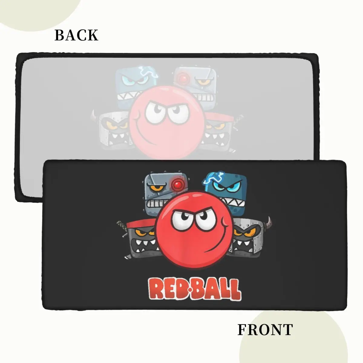 Red Ball 4 - The Crew Custom Rectangular Tablecloth Oilproof Table Cover for Festival Party Decorations Table Cloth