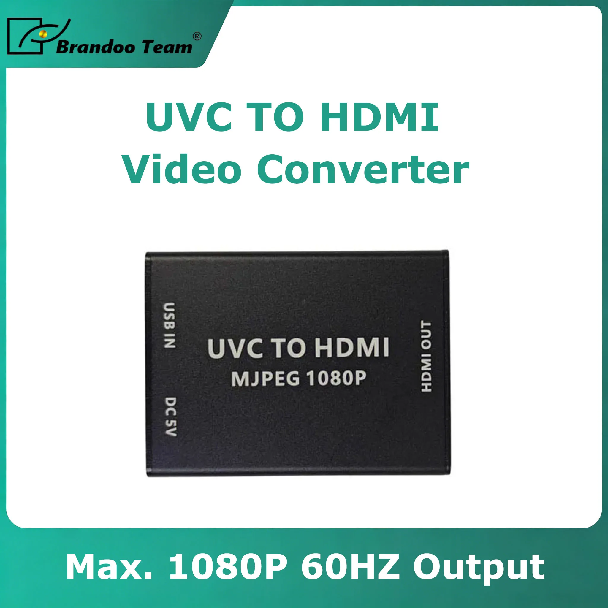 UVC USB to HDMI Video Converter 1080P USB Video to HDMI Display Adapter For Camera Monitoring Projector TV