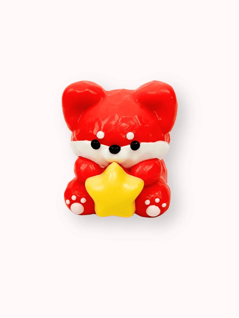 

Пищевая силиконовая игрушка Fox Handmde Taba Squishy