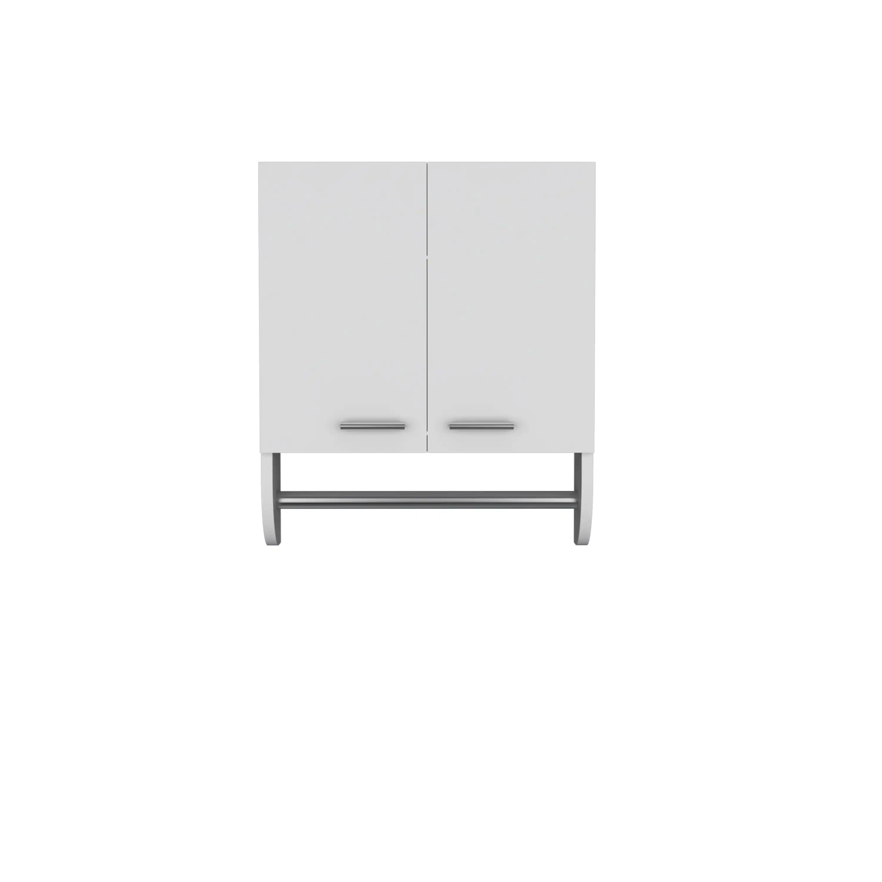 Optim Medicine Cabinet with towel holder White 17.4