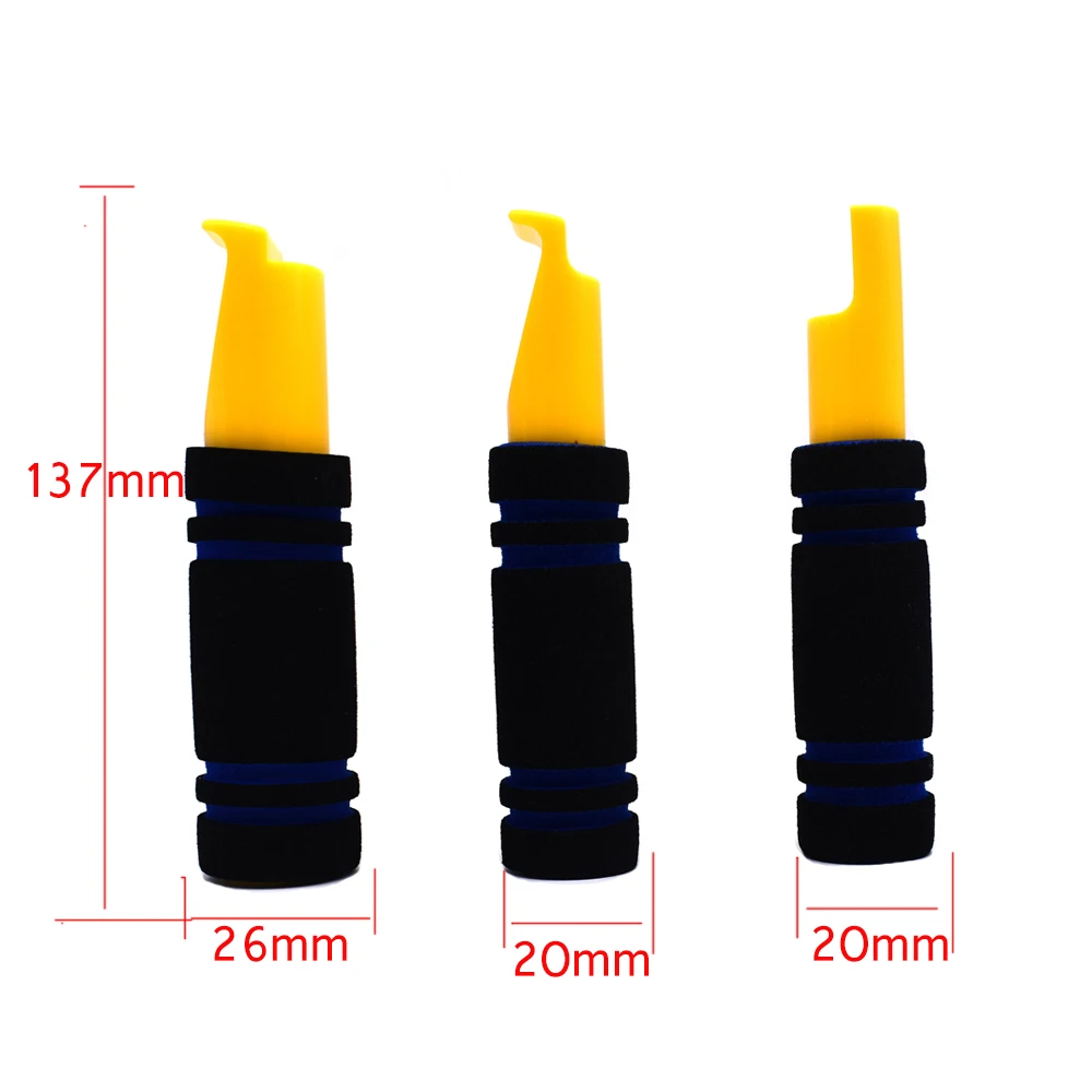 PDR Dent Repair Punch Kit Car Body ABC Pillar Rocker Panel Dent Fix Tools 3pcs 5