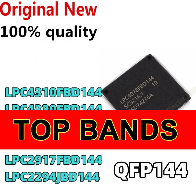 

Новинка (1 шт.) 100% LPC4310FBD144 LPC4330FBD144 LPC2212FBD144 LPC2290FBD144 LPC2917FBD144 LPC2294JBD144 QFP144 чипсет IC чипы