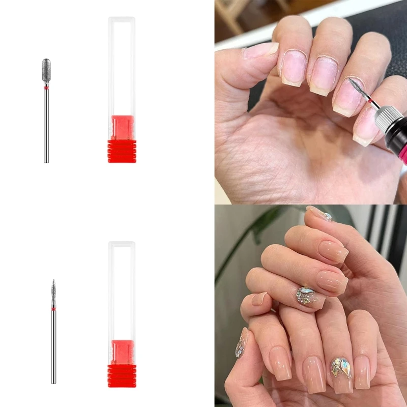 Ensemble de fraise à ongles manucure électrique cuticules mèches propres fraise Nail Art