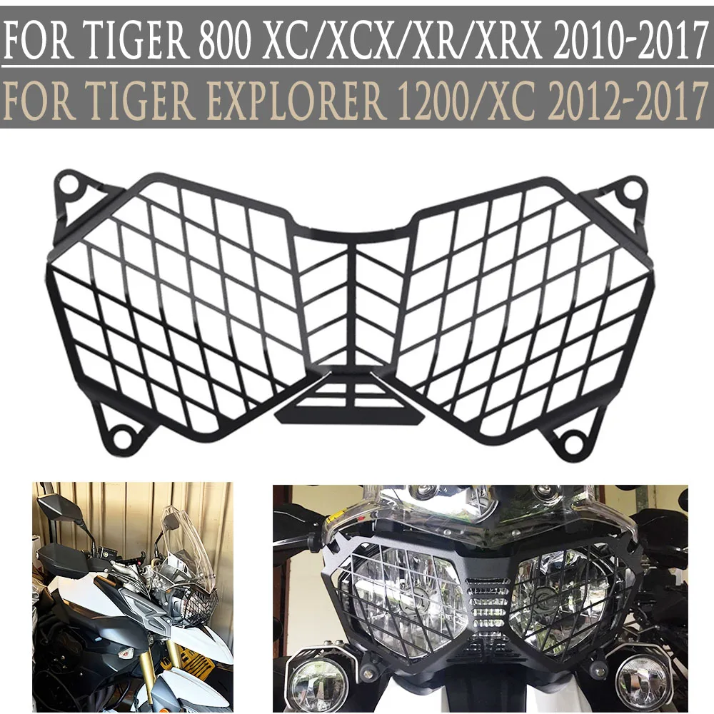 Motorcycle Headlight Guard Protection Cover for Triumph Tiger 800 1200 2010 - 2017 2015 2016 2011 2012 2013 2014 Headlamp Guard