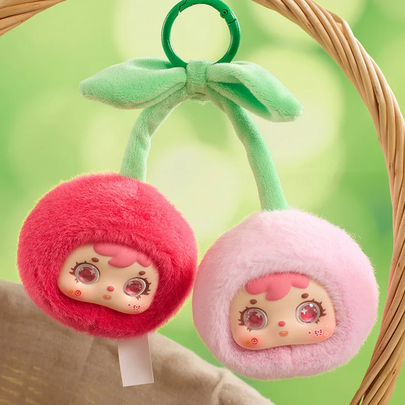 

New Samuel Cute Fruit Brings Good Luck Series Plush Vinyl Blind Box Trendy Vinyl Face Pendant Gift For Girls Students Children