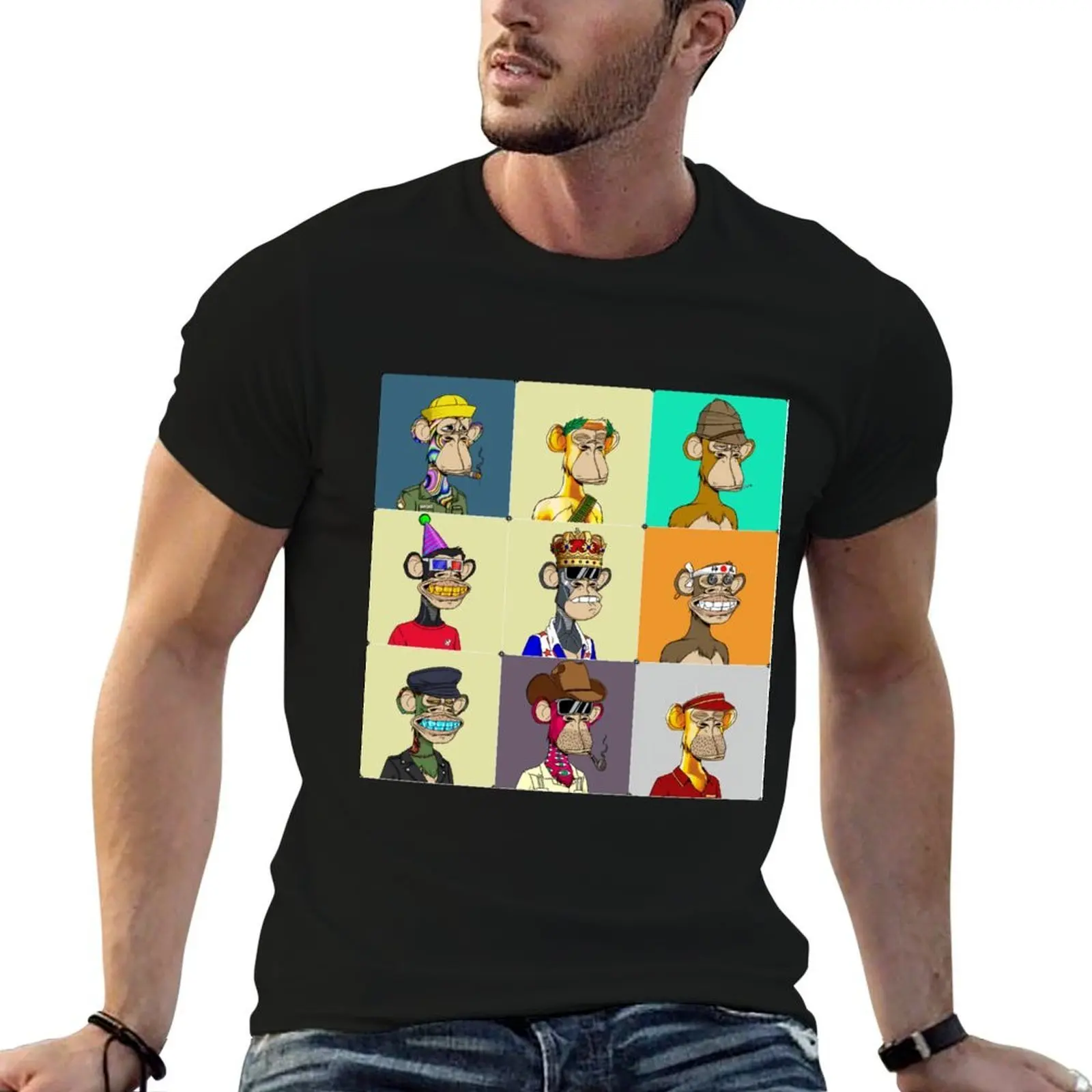 

BORED APES NFT T-Shirt graphic t shirts for man man t shirts for men T-Shirt