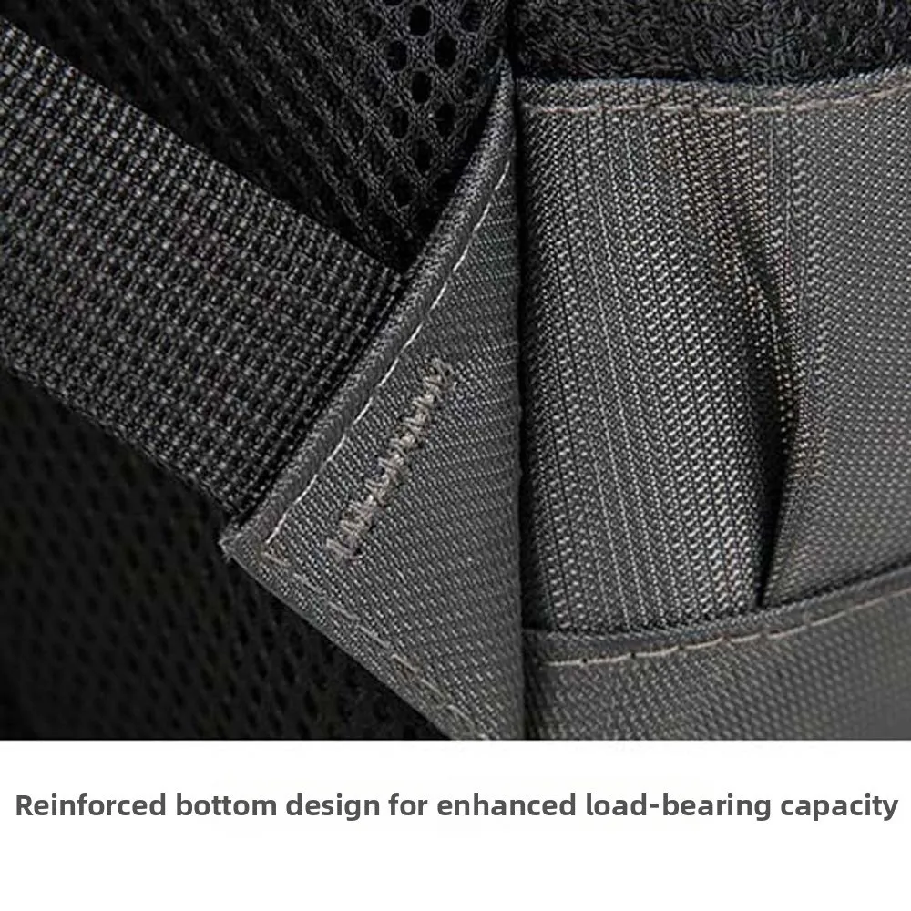 Lightweight Men's Business Backpack Scratch Prevention Minimalist Oxford Cloth Laptop Bag Polyester Anti-splash Water