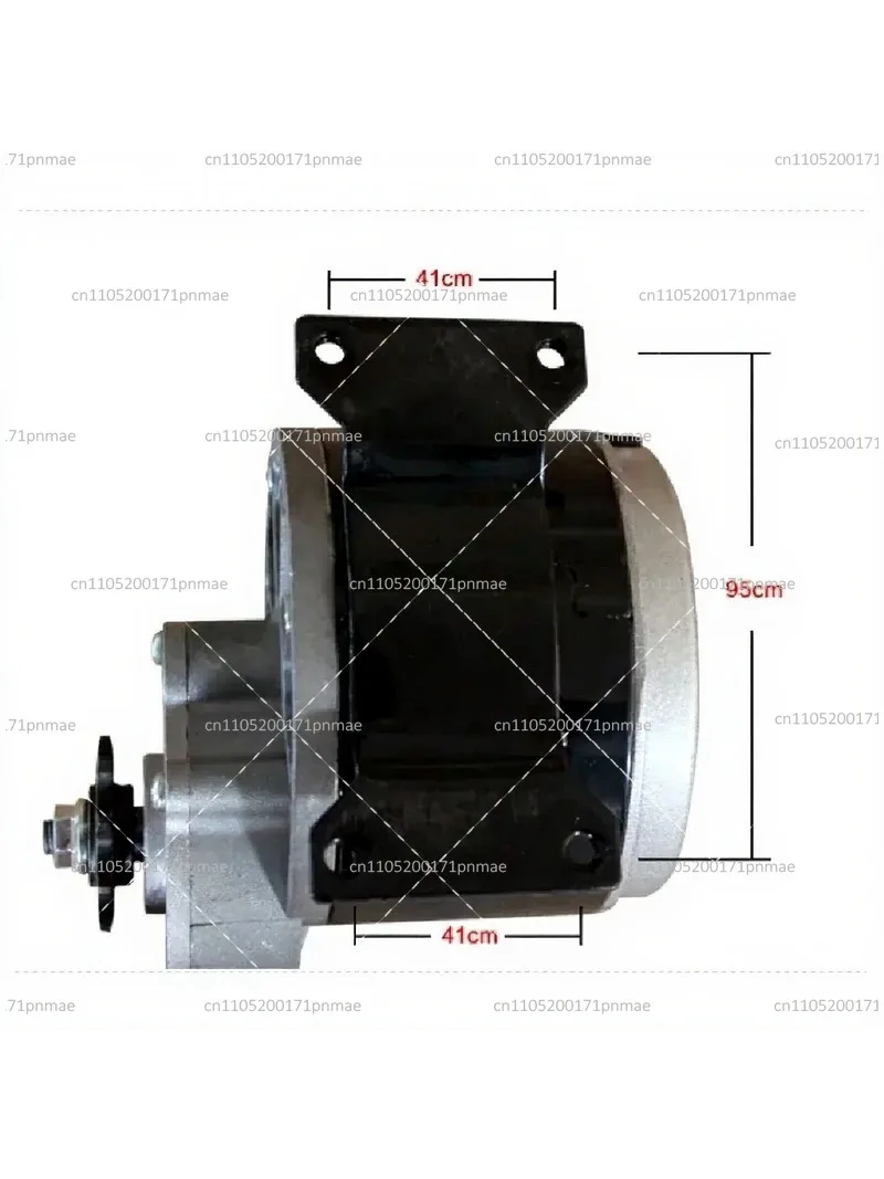 12V 24V 36V 48V 60V 72V 250W 350W Low Speed Permanent Magnet DC Generator for Wind Hand Crank Hydraulic Battery Charging