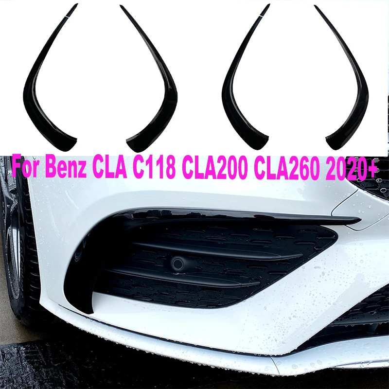 Applicable to Mercedes-Benz C118 CLA200 CLA260 2020+ Front Bumper Air Knife Surrounding Front Air Knife Exterior Modification