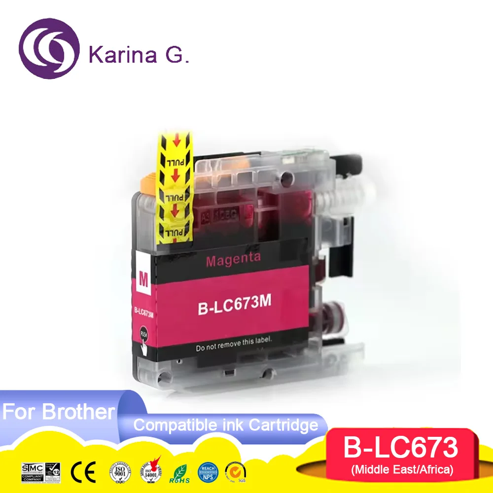 LC673 Compatibele kleureninktcartridge LC673 voor Brother MFC-J2320 MFC-J2720 printer