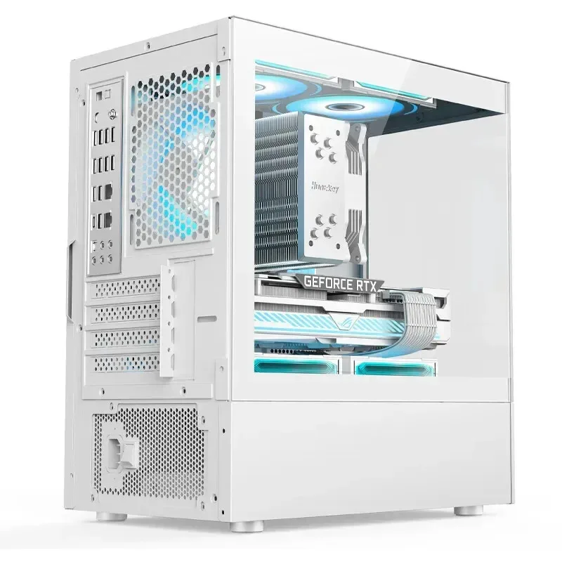 G30 Desktop-Computer I3 12100F 1T SSD RX580 8 GB DDR5 Quad-Core Win11 PC Desktop-Computer Host Büro- und Haushaltsgebrauch Gaming