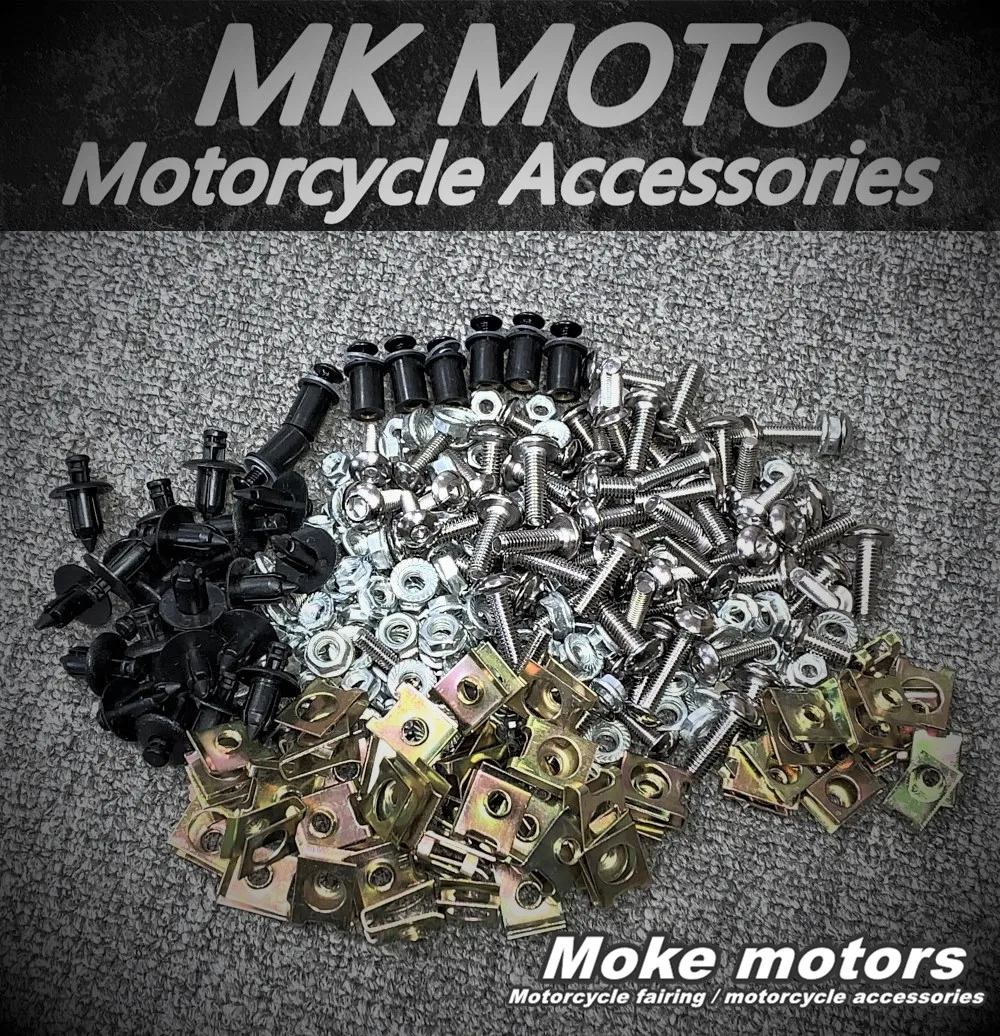 Motorcycle Fairing Screws Fasteners Windscreen General Purpose Fee
