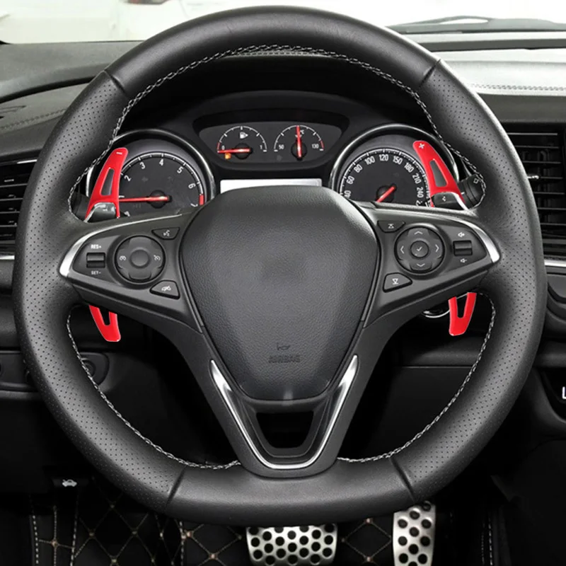 For Buick Verano Regal Lacrosse GL8 For Cadillac CT6 XT5 Car Steering Wheel Shift Paddle Shifters ABS Trim  For Chevrolet Camaro