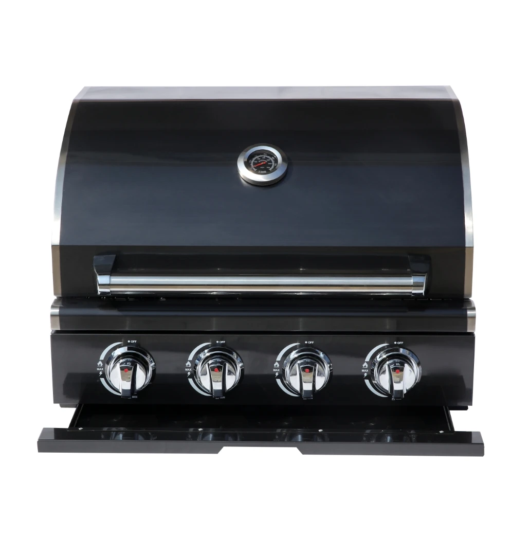 Premium Easily Assembled 4-Burner Stainless Steel Grill Built-in Professional BBQ Grills for Outdoor Kitchen