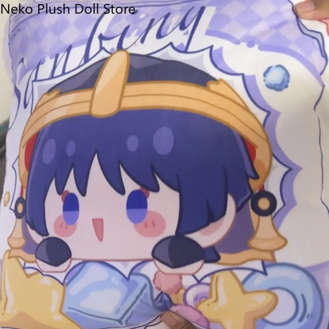 

Genshin Impact Scaramouche аниме косплей мягкая декоративная подушка диванная подушка для спины игра подарок Хэллоуин 40 см