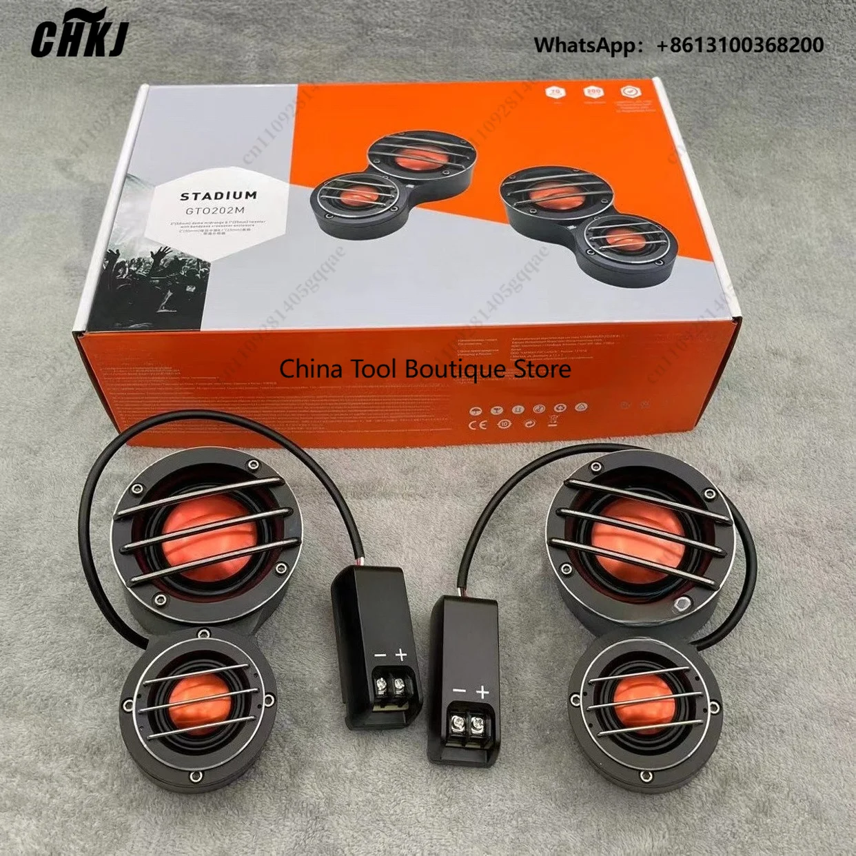 Car Audio MK2.5 3.5 Inch Mid-range + 2.5 Inch Tweeter Integrated Speaker