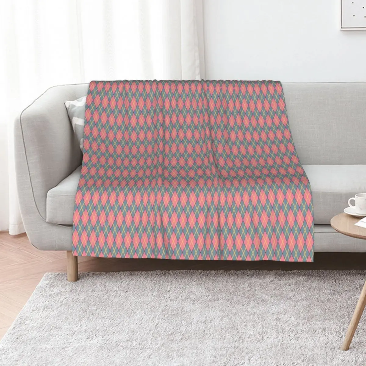 

Howl's Argyle Throw Blanket Travel For Baby blankets ands Plush Blankets