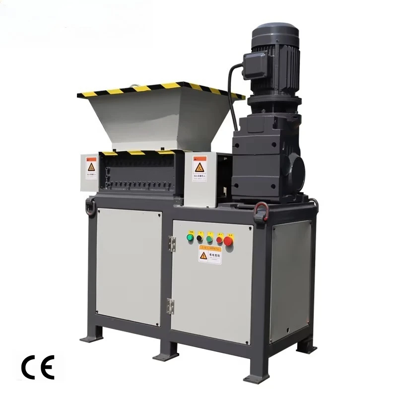 LESINTOR Best Seller Mini Food and Scrap Metal Shredder Double Shaft Design with Core Motor Hot Waste Compactor