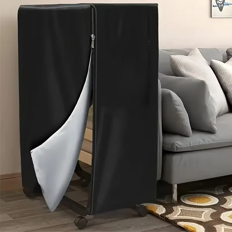 Heavy-Duty Folding Bed Cover - Dustproof & Waterproof Storage Protector for Camping Cots, Easy-On/Off Design