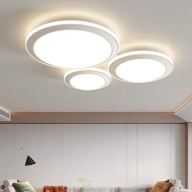 Modern LED Ceiling Light For Living Room Ceiling Lamp Bedroom Dining Room Kitchen Light White Indoor Decor Home Lighting Fixture