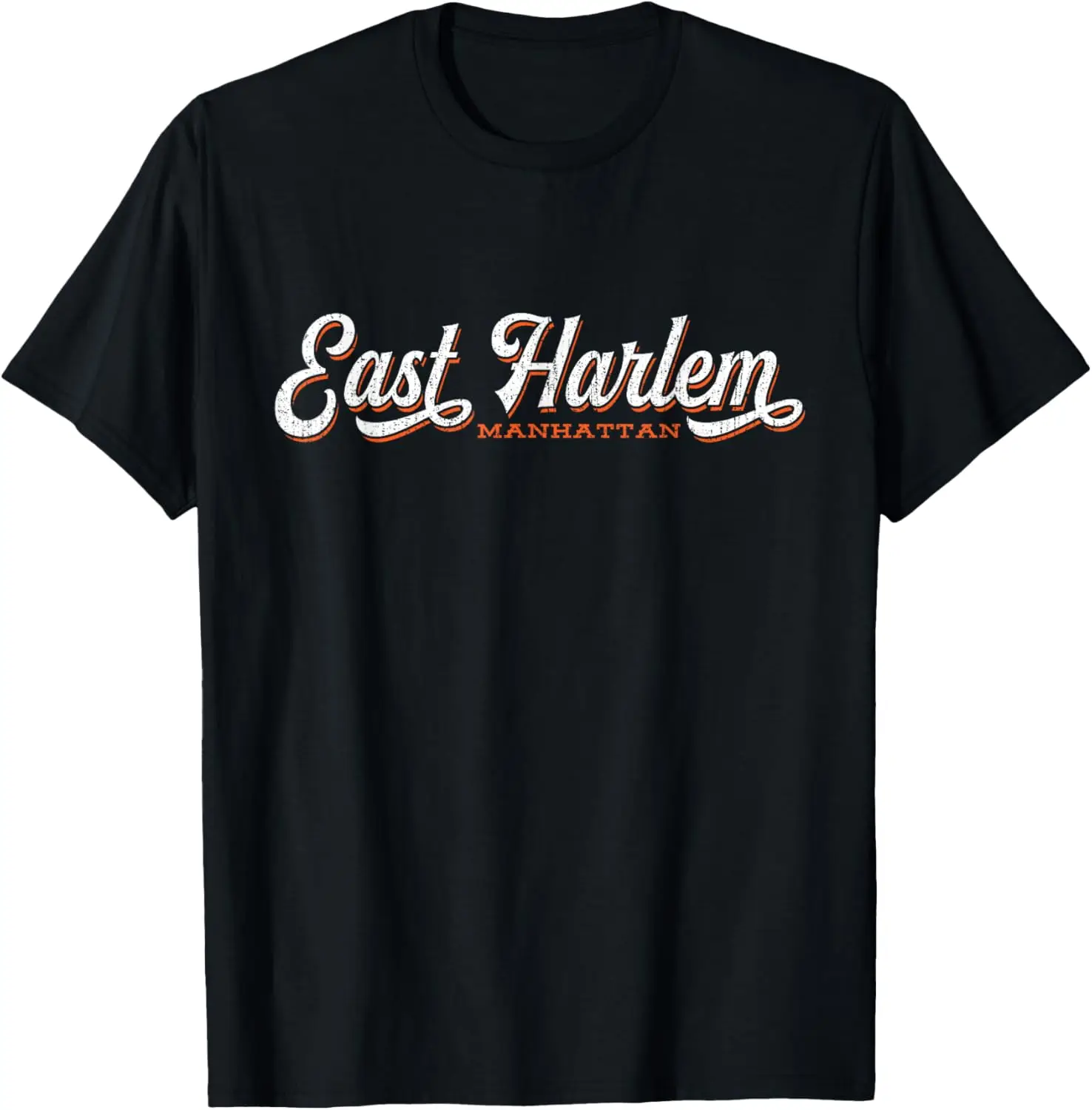 

East Harlem New York tshirt | Cool Retro Manhattan NYC tee